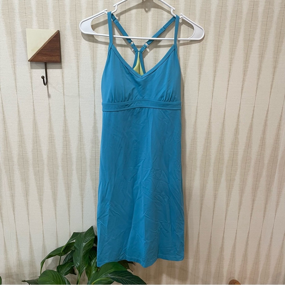 Blue Athleta Exercise Dress